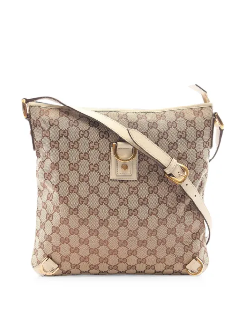 Gucci Pre-Owned 2000s Abby GG-jacquard crossbody bag Neutrals 1083803