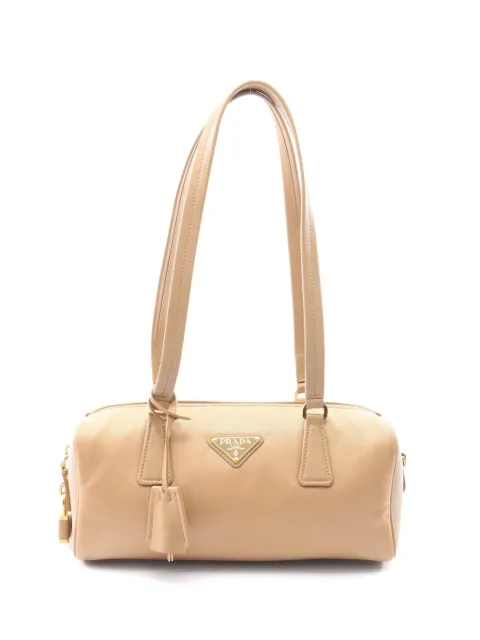 Prada Pre-Owned 2010s Re-Nylon top tote bag Neutrals 1084591