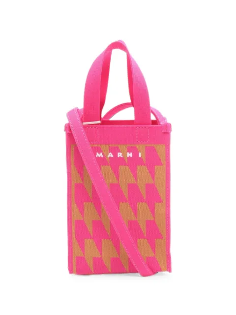 Marni Pre-Owned 2020s Nano Shopping tote bag Pink 1084974