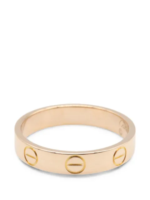 Cartier 2010s Mini Love ring Pink 1083192
