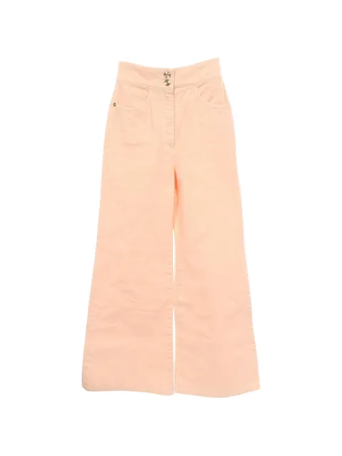CHANEL Pre-Owned 1986-1988 Coco jeans Pink 1079653