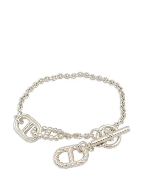 Hermès Pre-Owned 2010s Chaîne d'Ancre Parade bracelet Silver 1072454