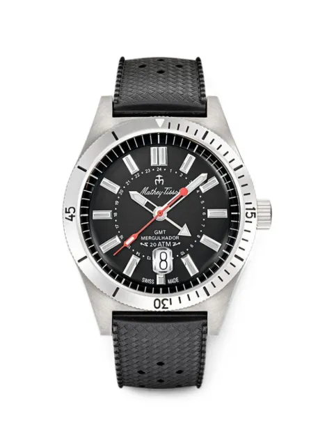 Mathey Tissot Mergulhador 41mm watch Black MRGAN