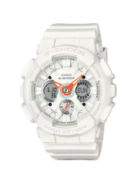 Casio G-Shock 49mm watch White GMAS120SA7A1