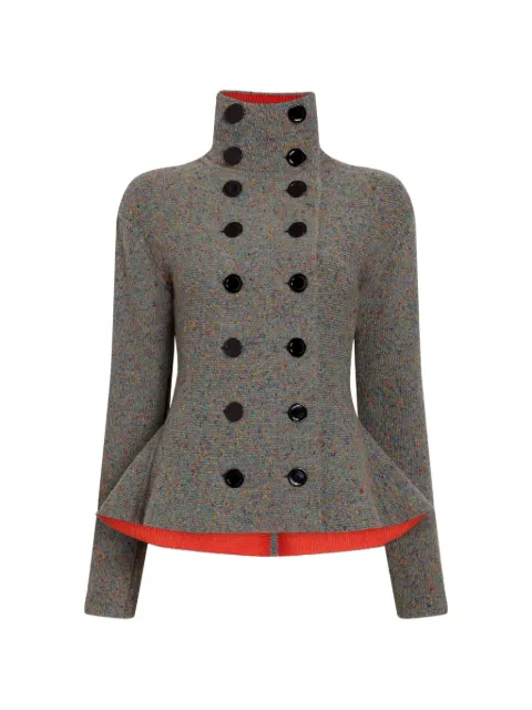 Proenza Schouler Capucine jacket in donegal knit Grey R2647405