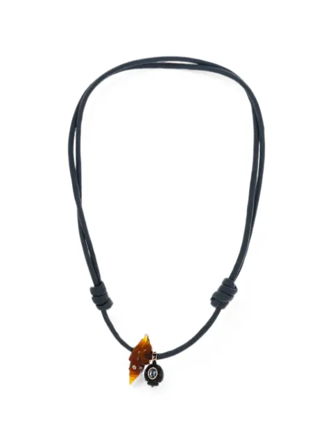 Dezso agate Coquite-shell necklace Pink WCQOVAQDPIBNDM