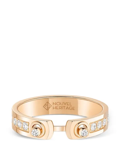 Nouvel Heritage Tuxedo Mood diamond ring Pink NH71018R510