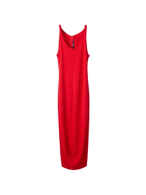 Jacquemus asymmetric sleeveless dress Red DRW00899AJ00290