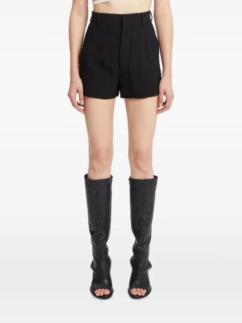 Ann Demeulemeester Stine high-waisted tailored shorts Black B0013786FA558
