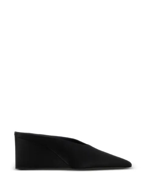 Alaïa Cube wedge mules Black AA3M104A024
