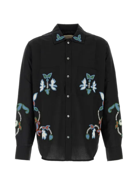Baziszt Rouat bead-embellished shirt Black SR33012