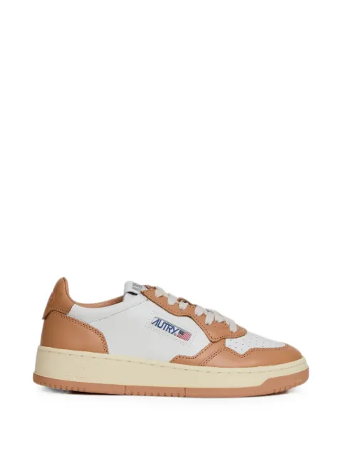 Autry Medalist bicolor leather sneakers White AULWWB53
