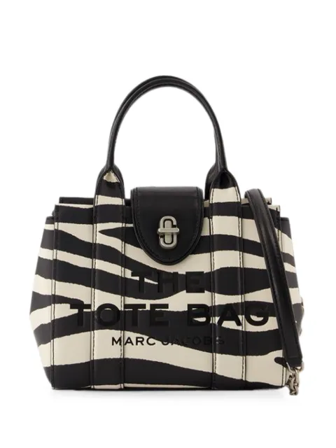 Marc Jacobs Vintage The Mini Tote zebra-print tote bag Neutrals JAC022367