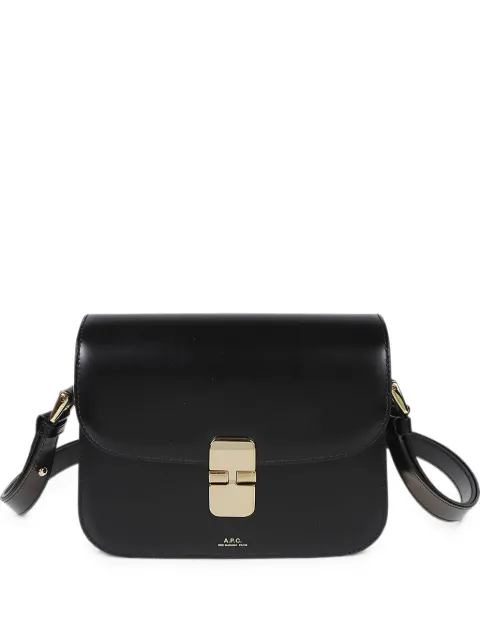 A.P.C. small Grace shoulder bag Black PXBMWWF61413