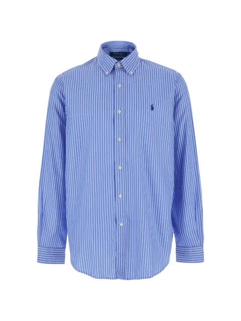 Polo Ralph Lauren vertical-stripe cotton shirt Blue 710B15595005