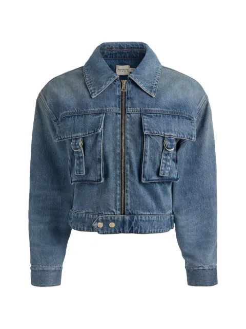 alice + olivia Leroy denim jacket Blue CD607101241