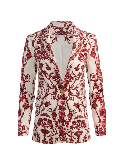 alice + olivia Macey blazer White CC607P62204