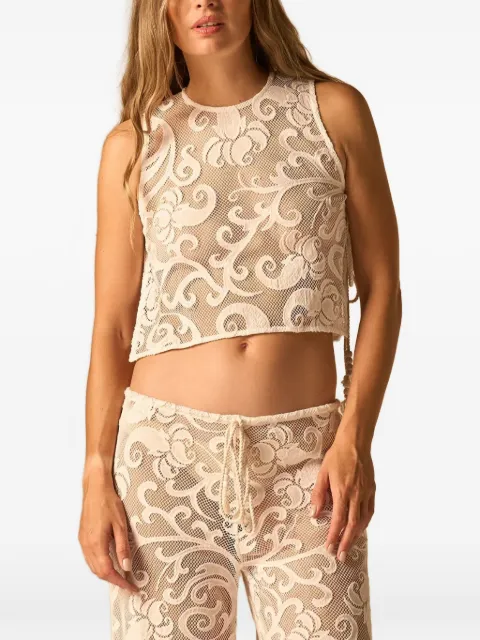 JBQ Bimini cropped top Neutrals T212215