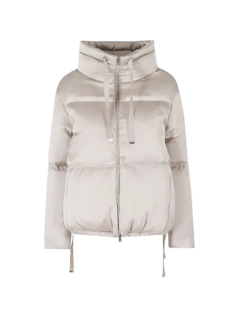 Herno quilted high-neck jacket Neutrals PI00186DR12912