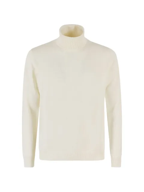 Roberto Collina roll-neck knitted sweater Neutrals 263MYB02203099