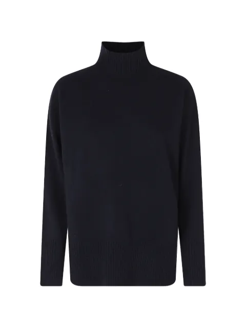 Roberto Collina ribbed-trim turtleneck sweater Blue 263FXB40503