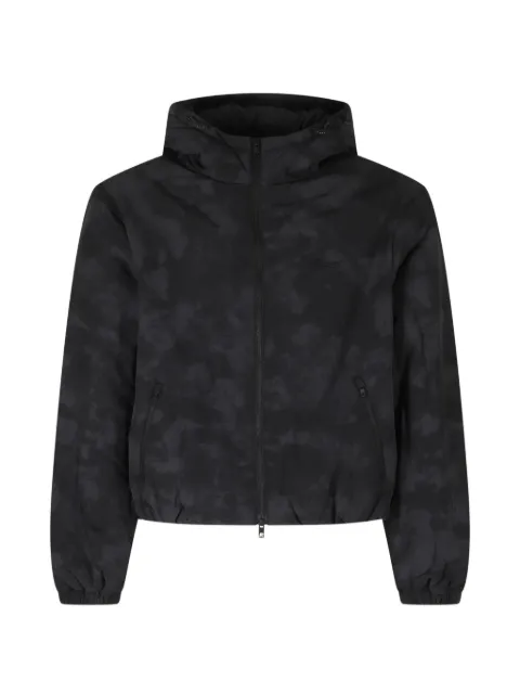 Represent Cyclone printed hooded jacket Black MLM100932