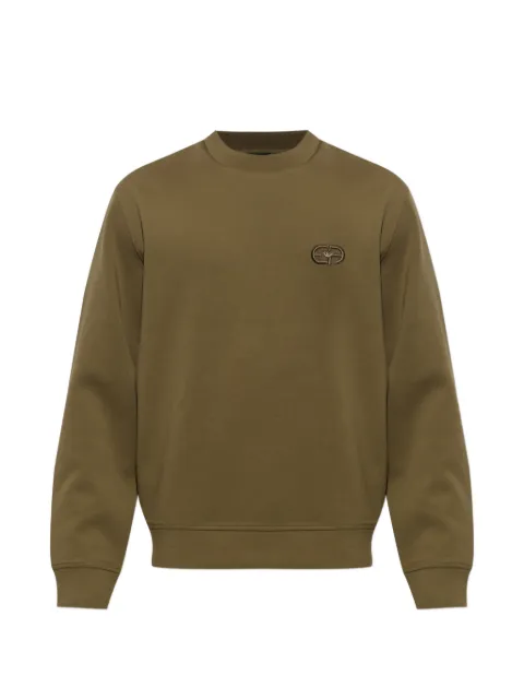 Emporio Armani logo-embroidered sweatshirt Green EM004540AF10013