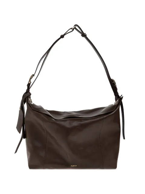 Furla Ginevra leather shoulder bag Brown WB02110BX4184