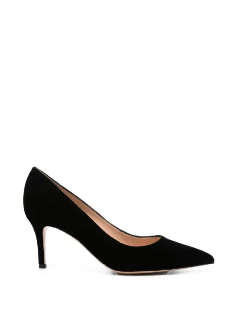 Gianvito Rossi pointed-toe pumps Black G2677070RICVEL
