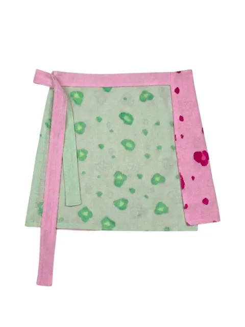 orsina animal-print wrap pareo Pink ANIMALIERPAREO