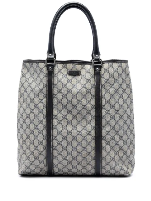 Gucci Pre-Owned 2016-2026 GG Supreme Joy Vertical tote bag Neutrals TRFZ586MPWT6WJUP