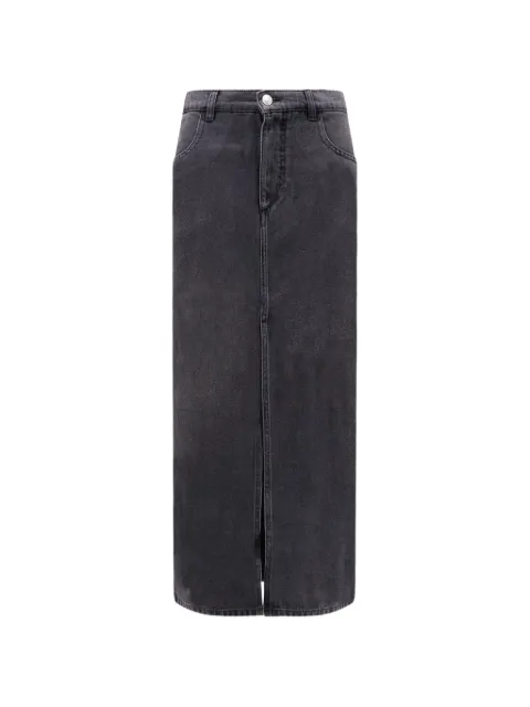 ISABEL MARANT Faharia front-slit skirt Grey JU0480FAB1H07I02FK
