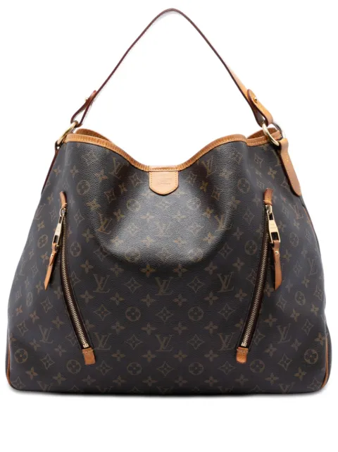 Louis Vuitton Pre-Owned 2012 Monogram Delightful GM hobo bag Brown CAC2FUZLX5OH60MR