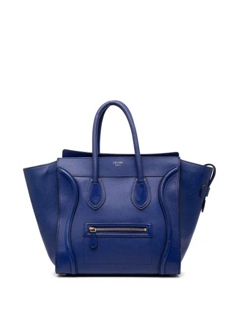 Celine Pre-Owned 2013 Mini Calfskin Luggage tote bag Blue I6SCBJZGTR8P110J