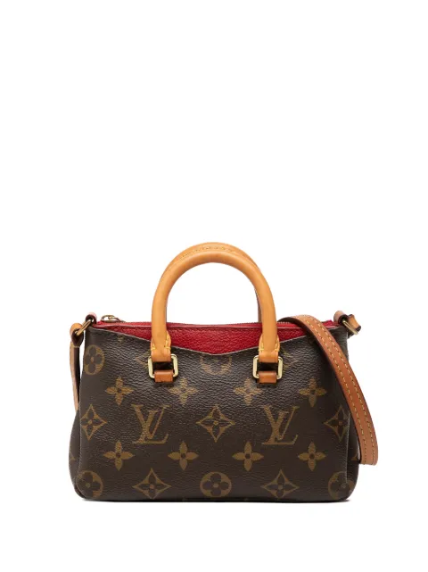 Louis Vuitton Pre-Owned 2015 Monogram Nano Pallas satchel Brown L6IQCIE02BEFXYY1