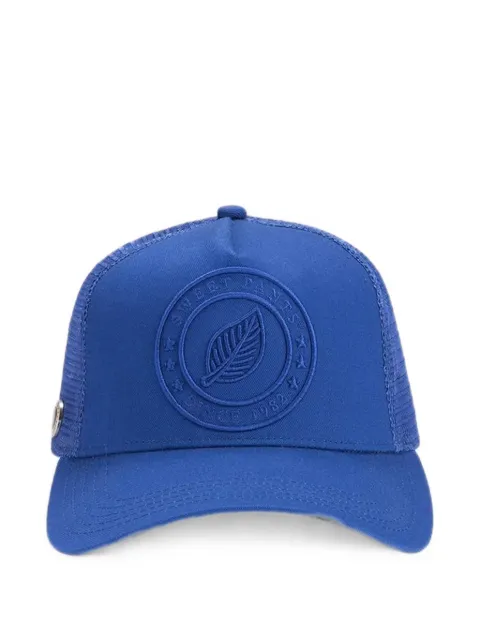 SWEET PANTS logo-patch mesh-panel cap Blue TRUCKERBROD3DUNICAPELECTRIK