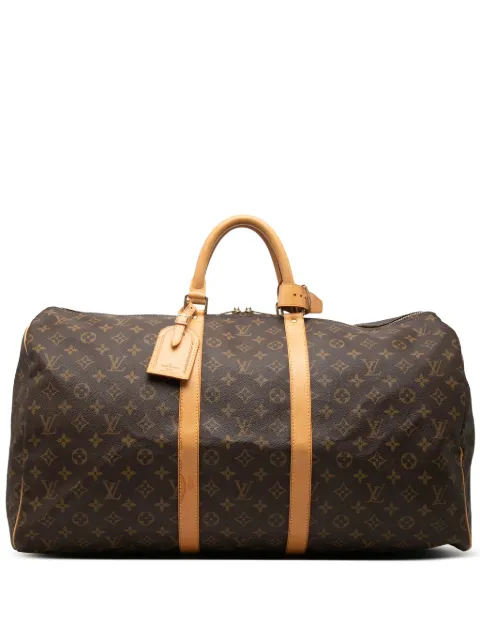 Louis Vuitton Pre-Owned 1997 Monogram Keepall 55 travel bag Brown 6KPYKN73WUXZNMI0