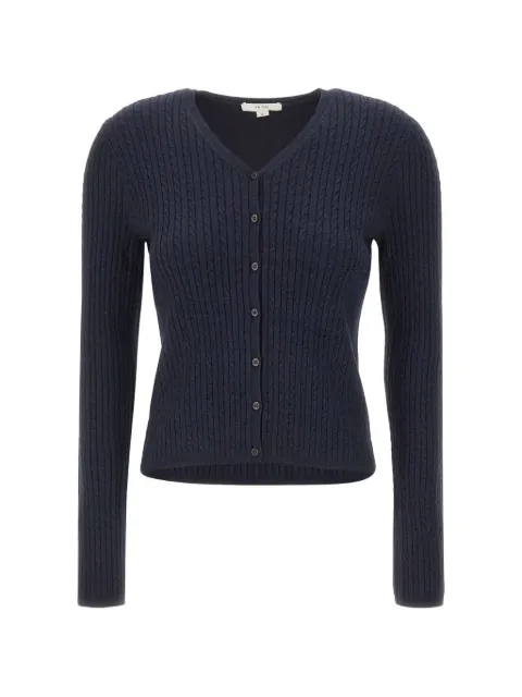 Vince cable-knit cardigan Blue V202879925