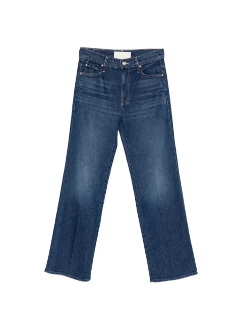MOTHER faded-effect whiskered jeans Blue P0005259