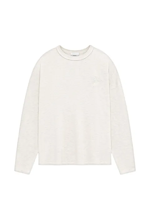 RHUDE logo-detail long-sleeve T-shirt Neutrals RHPS24TT06012530OAT