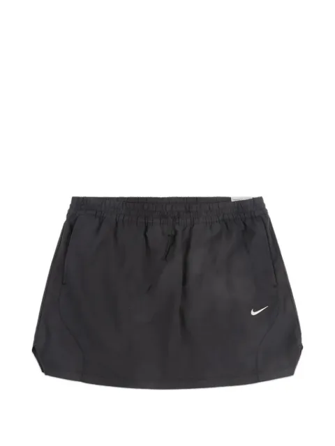 Nike logo-print mini skirt Black IF0556
