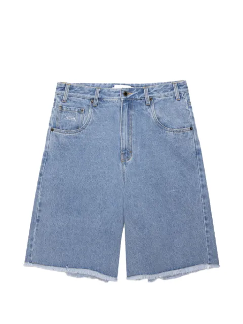 Honor The Gift frayed-edge shorts Blue HTG260261009IND