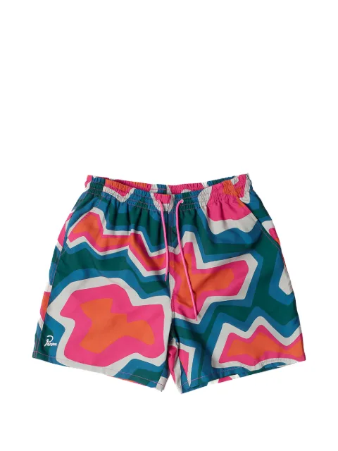 BY PARRA Gem Stones swim shorts Blue 55435