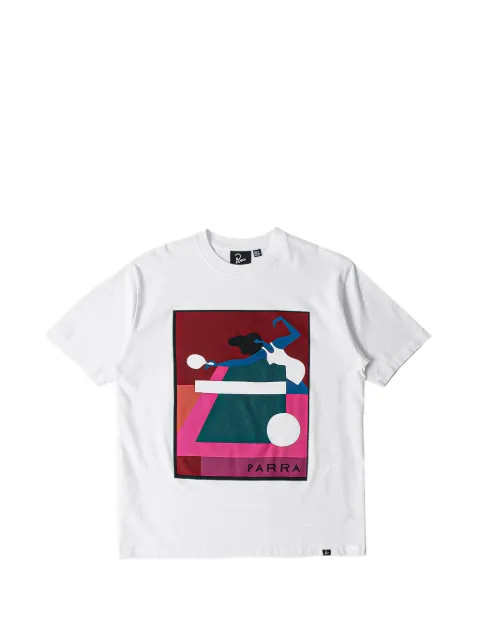 BY PARRA Ping Ponged T-shirt White 55460