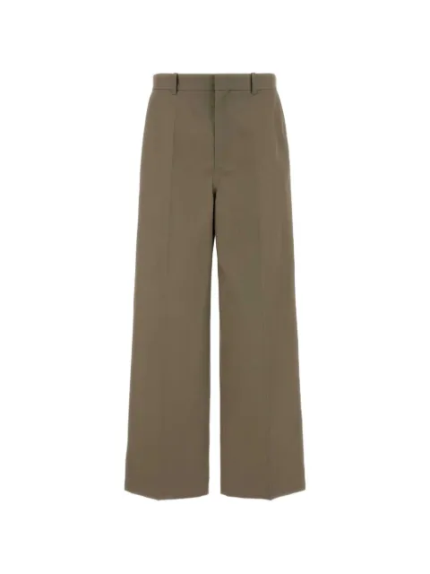 Balenciaga concealed-fastening trousers Brown A001Z3TKP07