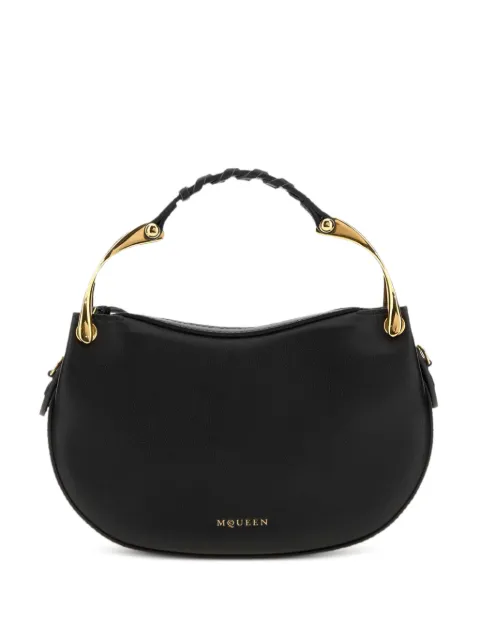 Alexander McQueen mini Wishbone clutch bag Black 8746101HBCA