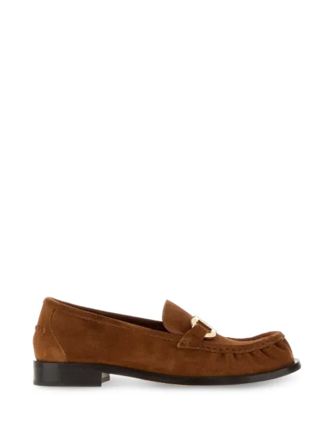 Ferragamo Maryan suede loafers Brown 795384
