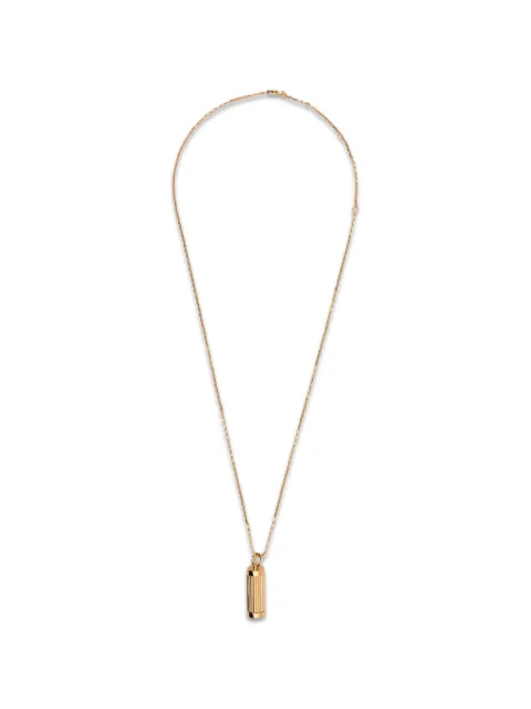 AMI Paris Flute pendant necklace Gold UOB481361
