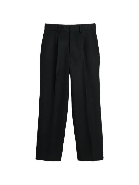 ssstein pleated-design trousers Black ST1426
