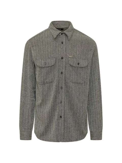 DSQUARED2 Canadian shirt Black S74DM1063D35517